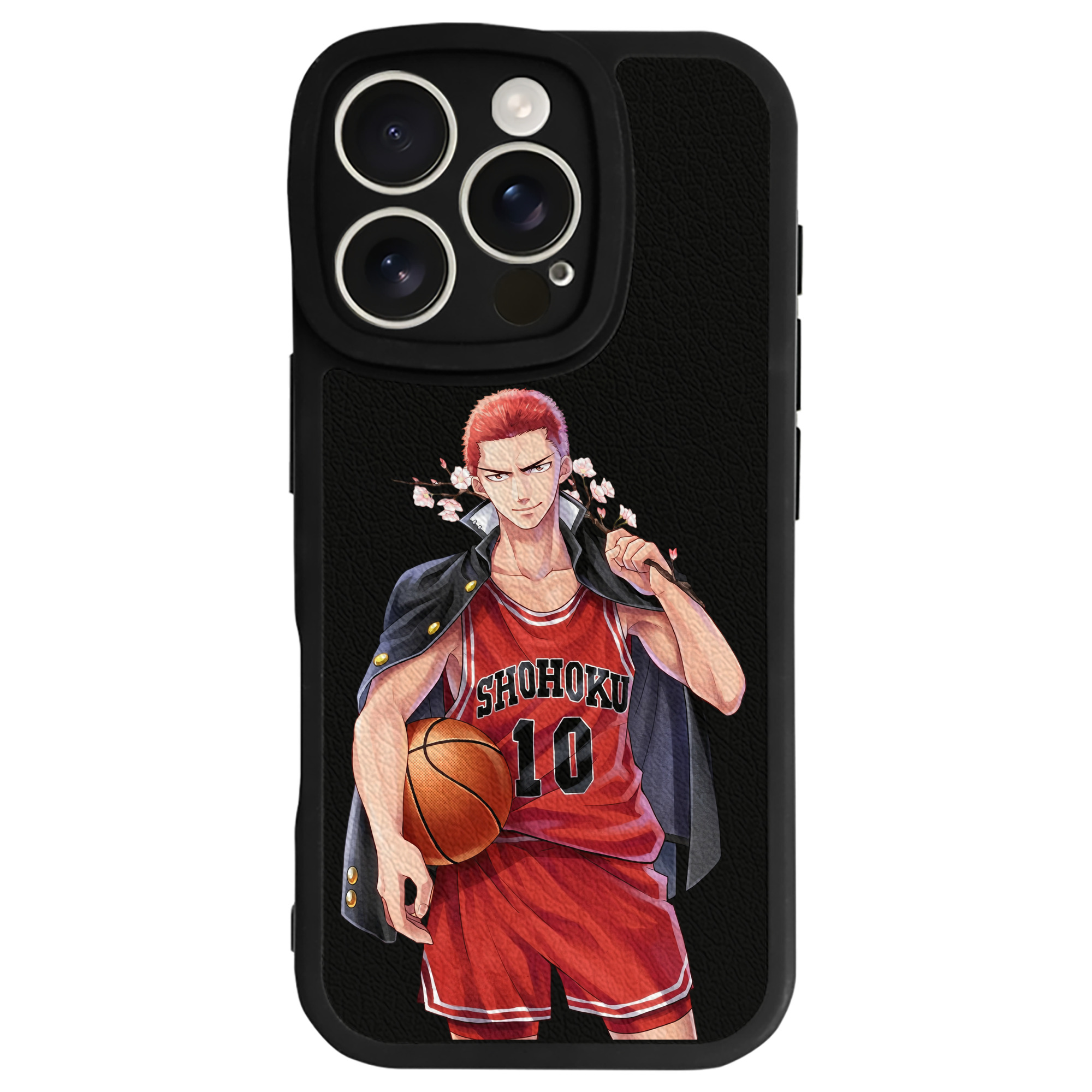 （画像用） SLAM DUNK／スラムダンク 【iPhone 16シリーズ対応】シリコンスマホケース（レザー調） 材質：シリコン